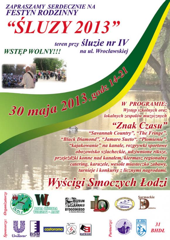 śluzy 2013